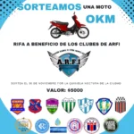 Rifa a beneficio de los clubes de ARFI