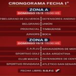 Este domingo comienza el fútbol mayor de la liga regional totorense